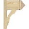 Ekena Millwork Olympic Arts & Crafts Rough Sawn Outlooker, Douglas Fir, 8"W x 14"D x 18"H OUT08X14X18OLY03RDF - alternate 3